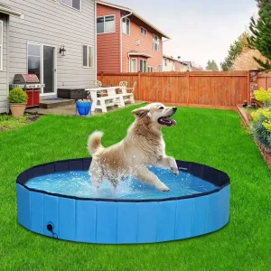 Foldable Dog Pool Bathtub for Pets